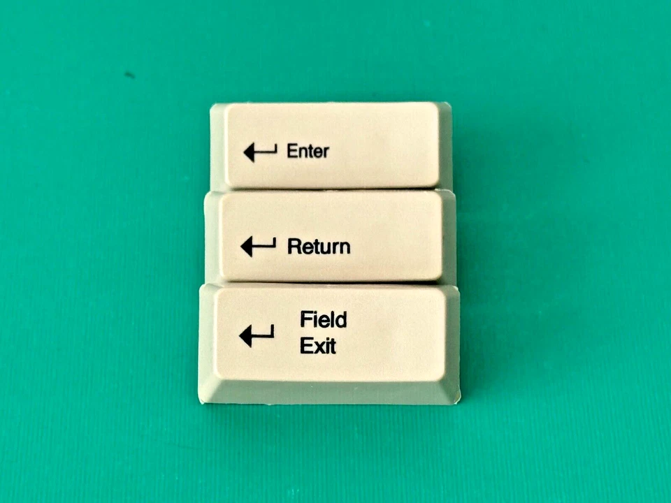 Enter / Field Exit / Return Key Cap IBM Model M KeyCap Keyboard Pebble Unicomp - Image 2 of 4
