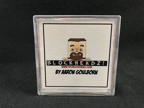 RARE 2 Avengers Figures Iron Man & Thor 3D Acrylic Case Certificate BLOCKHEADZ! - Foto 11 di 11