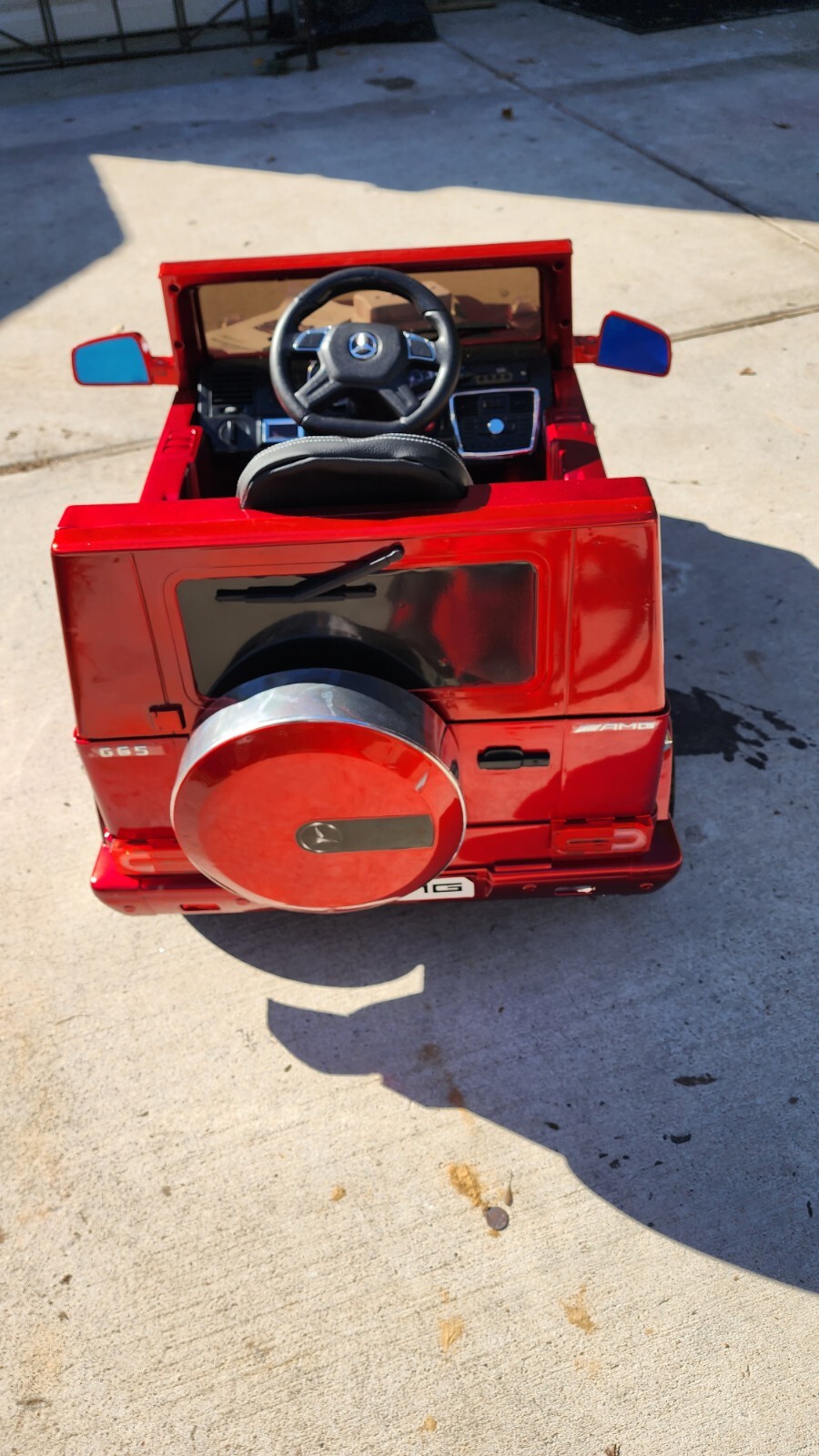 Powerwheel Riding Car Toy Mercedes Benz 