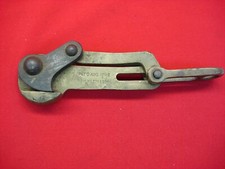 ANTIQUE M. KLEIN & SON'S (KLEIN TOOLS CABLE PULLER - HEAVY DUTY BRASS & STEEL