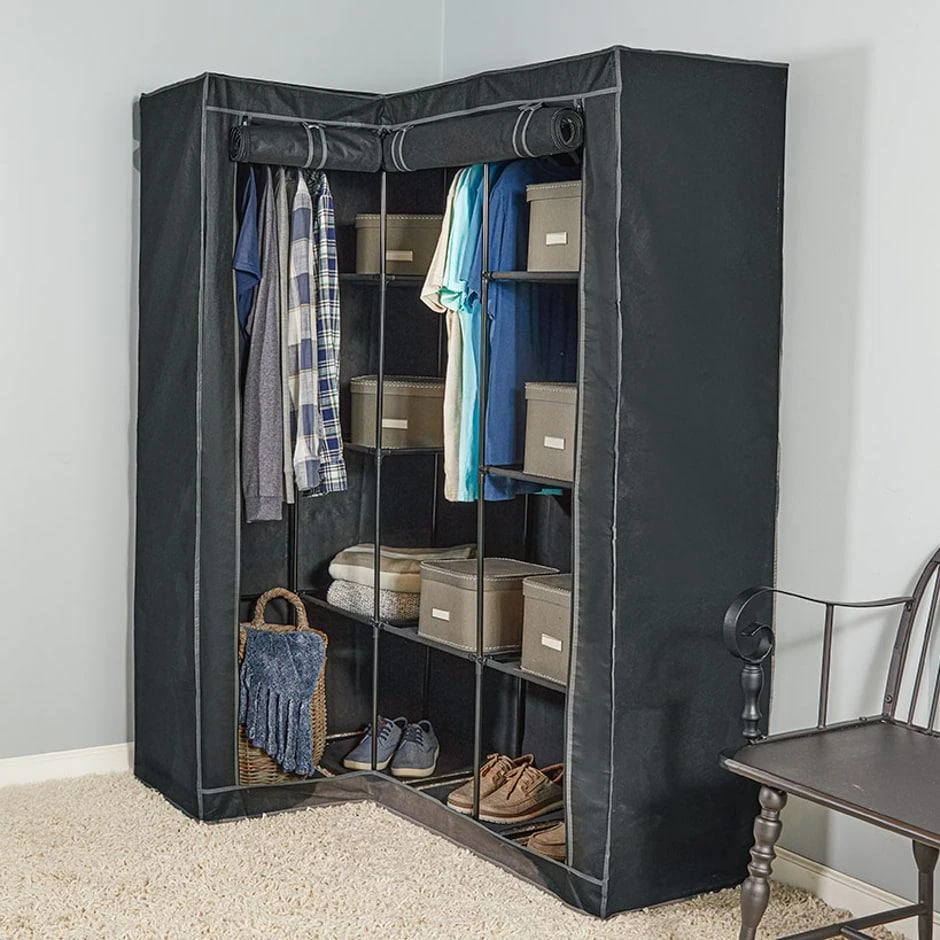 Corner storage closet deals