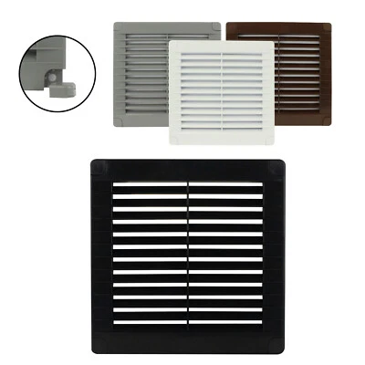 MKK Lüftungsgitter Abluftgitter Lamellengitter Insektenschutz Abdeckkappe eckig