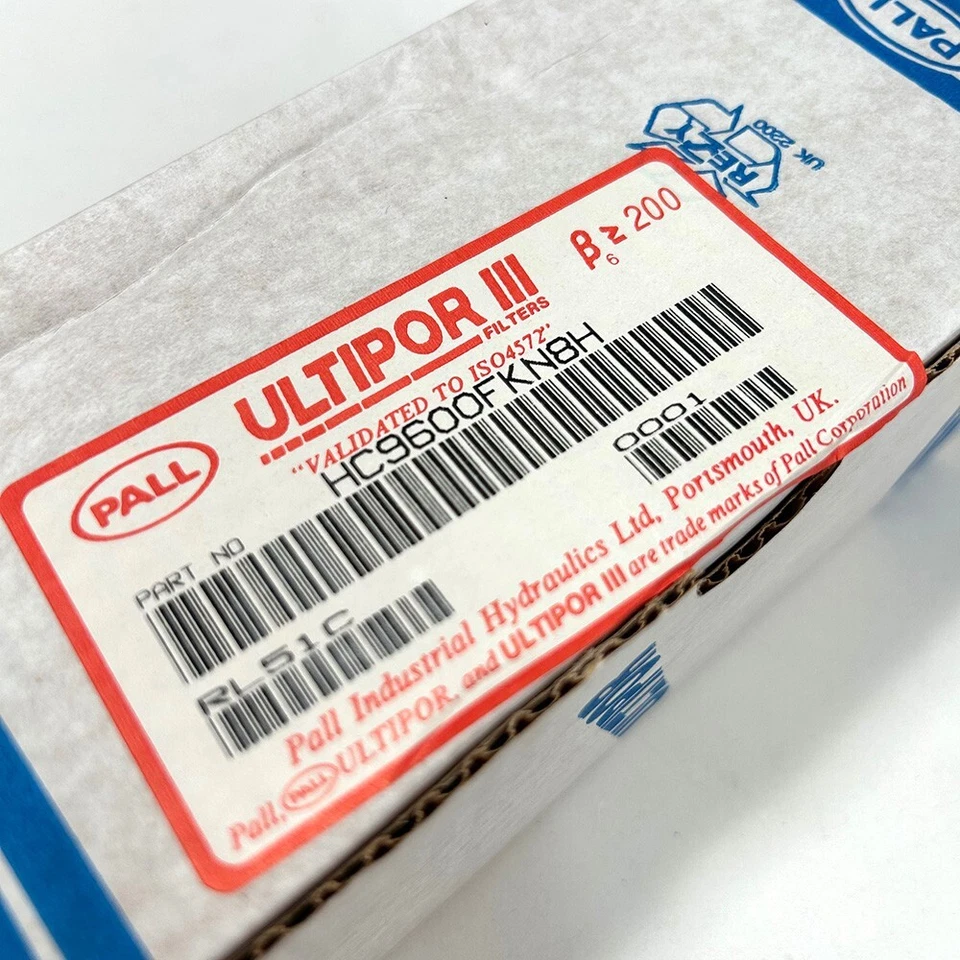Pall Ultipor III Hydraulic Filter Element HC9600FKN8H – New Old Stock - Image 3 of 4
