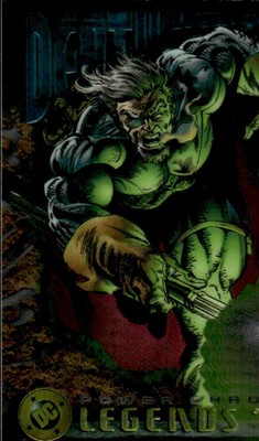 1995 SkyBox DC Power Chrome Legends '95 #47 Deathstroke the Terminator