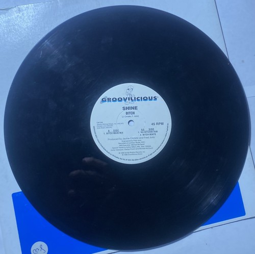 Groovilicious Shine Bitch J. Christie & F. Jorio Vinyl Record USED FREE SHIPPING - Picture 5 of 6