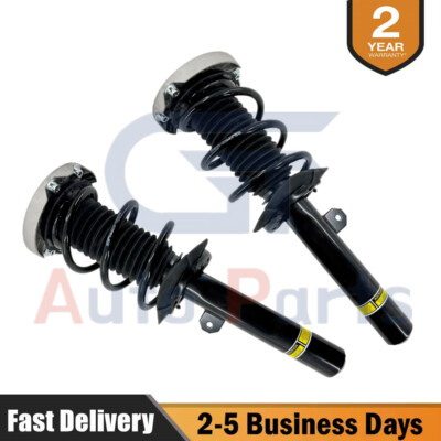 Pair Front Shock Absorber Struts Assys For BMW X1 F48 sDrive xDrive28i ...