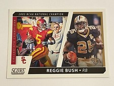 2021 Panini Score Football Collegiate Champions - Reggie Bush - USC