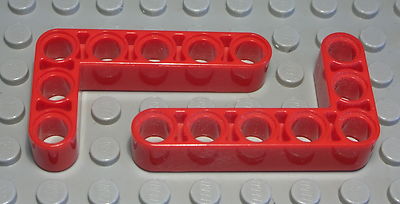 Lego Technic Hole Bar 3x5 Red 2 Piece (2113) | eBay