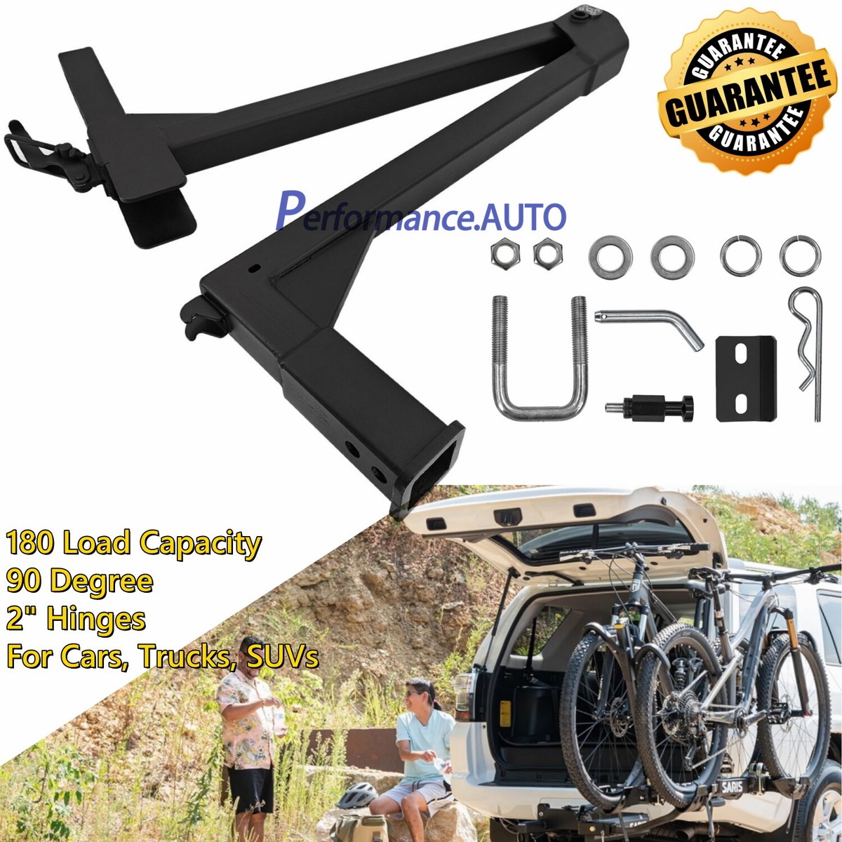 Swing Away Hitch Adapter 90° Swing Away Arm 2