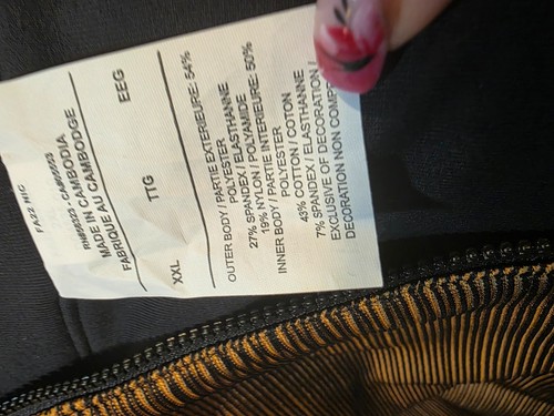 WOMENS NIKE JORDAN CROPPED BROWN WITH BLACK JACKET SIZE 2X - Picture 6 of 9