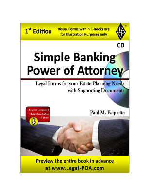 Simple Banking Power of Attorney - Full Version - CD-ROM Only
