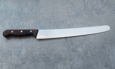 Forschner Victorinox 169-10 Slicing Knife Wood Handle Switzerland
