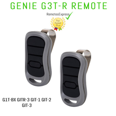 G3T-BX G3T-R Remote only for Genie Garage Door Opener 2-pc BRAND NEW
