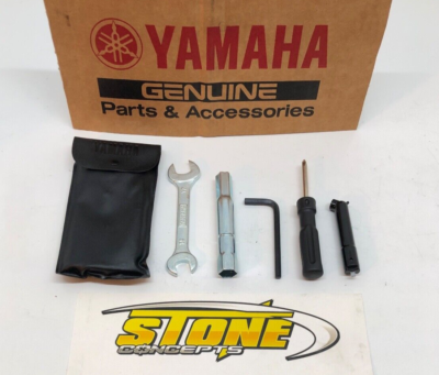 OEM Yamaha YZ250F YZ450F Spark Plug Wrench Tire Pressure PSI Gauge