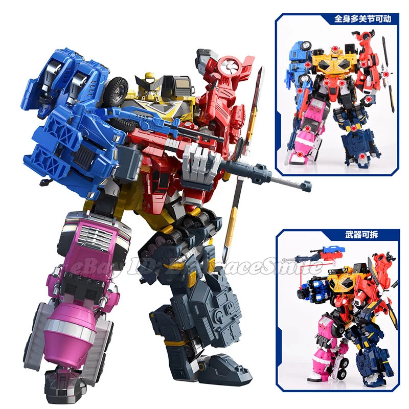 MINIFORCE PENTA X BOT PENTATRON Volt Semi Lucy Max Leo 5-Robots Full set No Box - Image 3 of 4