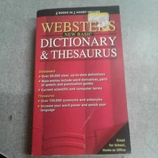 Webster's New Basic Dictionary & Thesaurus