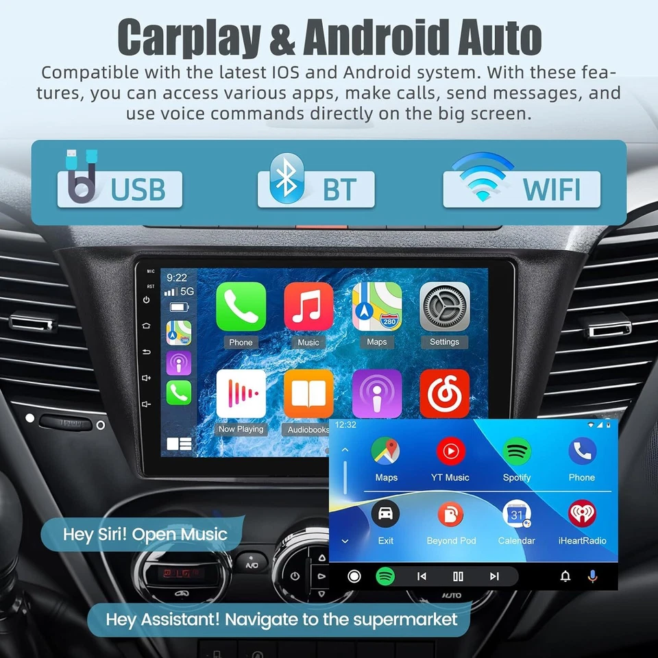 Für Iveco Daily 2014-2022 Autoradio Android 14 Navi GPS Car Play DAB+ QLED 128GB - Bild 4 von 4