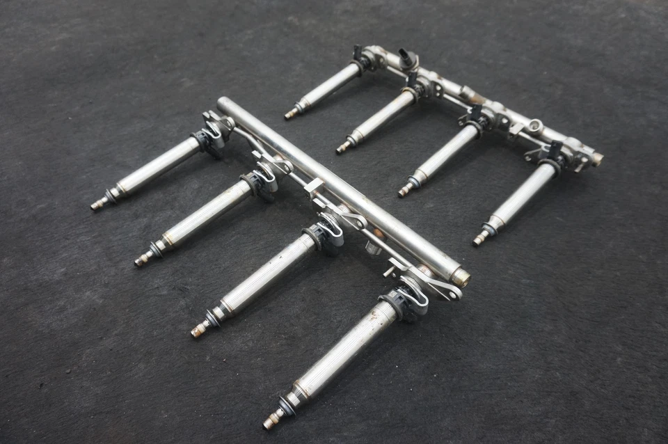 Juego 2 inyectores de tubo de riel de inyección de combustible A2780703495 Mercedes GL63 AMG X166 13-16 Foto 3 de 4