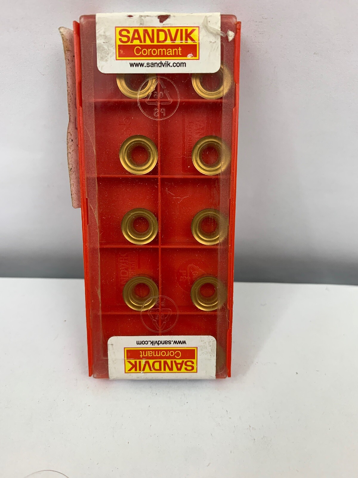 10 Plaquettes Carbure Sandvik RCMT 10T3M0 H13A – Pour Tours – Neuf