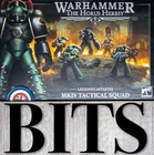 Warhammer Horus Heresy Age Space Marine Legion Chaos MARK IV 4 ARMOR BITS Bit