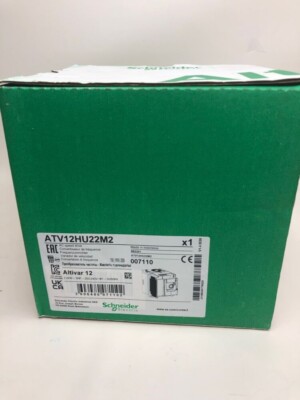 1 Stück Neu Schneider ATV12HU22M2 Wechselrichter Expressversand