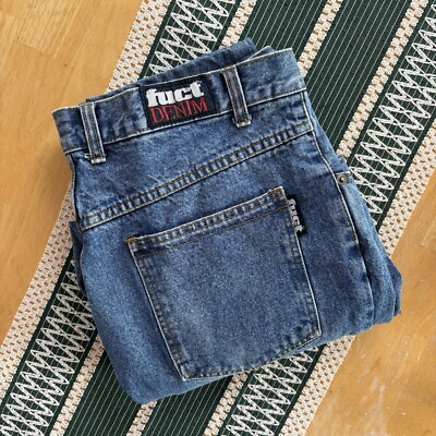 Vintage 1990s Fuct Skateboarding Denim Jeans Medium | eBay