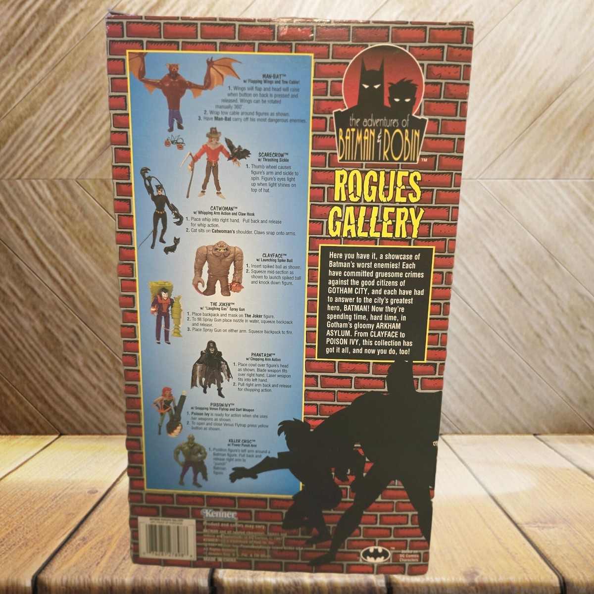 Batman & Robin: Rogues Gallery フィギュアセット Adventures of Batman & Robin Rogues Gallery Kenner 1997
