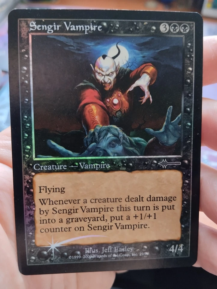 Magic the Gathering SENGIR VAMPIRE FOIL Beatdown 2000 MTG WOTC - Image 3 of 4