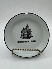 Vintage The Mansion Inn Sacramento CA Travel Souvenir Ceramic Ashtray 