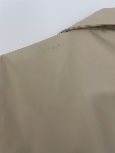 Bugatti mens jacket beige lightweight size 56 removable sleeves defects German - Picture 14 of 19