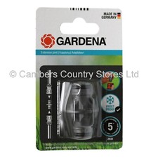 NEW Gardena Garden Watering & Hose Pipe Fittings - Hose Pipe Extension Joint