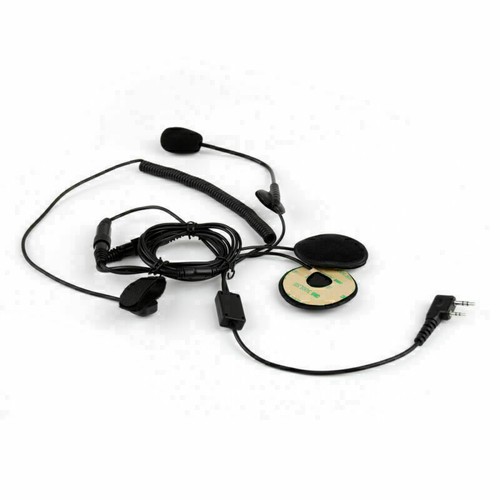 5x Kask Taktyczny zestaw słuchawkowy motocyklowy PTT do Kenwood BaoFeng UV5R 2-drożne radio U7 - Zdjęcie 4 z 7