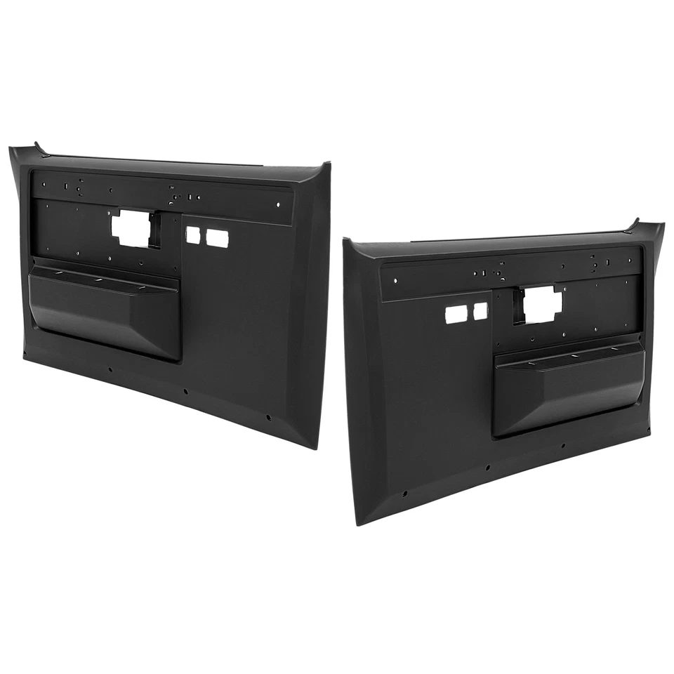 Door Panels Black Front Pair For Chevrolet C10 K5 Blazer 1981-1987 - Изображение 4 из 4