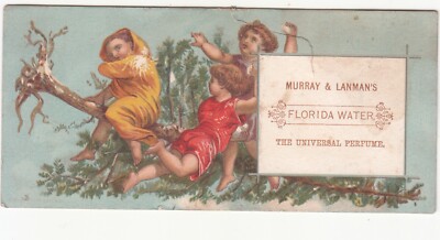 Murray & Lanman's Florida Water Callender McAuslan Troup Providence Card c1880s