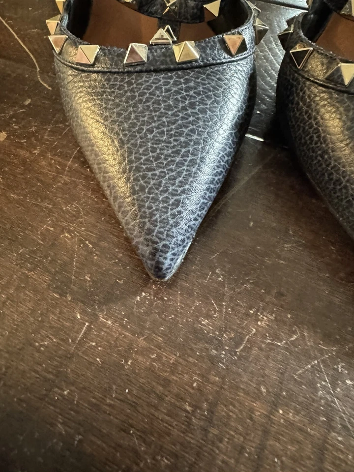 Zapatos de salón Rockstud VALENTINO GARAVANI azul puro talla 41 Foto 2 de 4