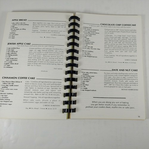 Tatefully Tanglewood 2 Cookbook Tanglewood Lake Women's Club, Chagrin Falls 1984 - 第 10/10 張圖片