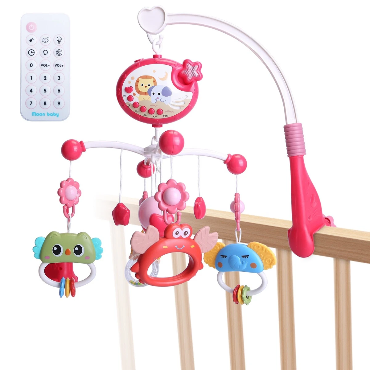 Baby music mobile store for crib