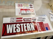 14 Western Snow Plow Pro Plus Decal Kit Blade Ultra Mount 11 Piece Set Wk-ult-pp