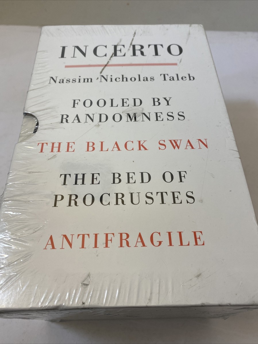 （英語版） Nassim Nicholas Taleb INCERTO セット Incerto Series 5 Books Set (Hardcover Edition): Nassim