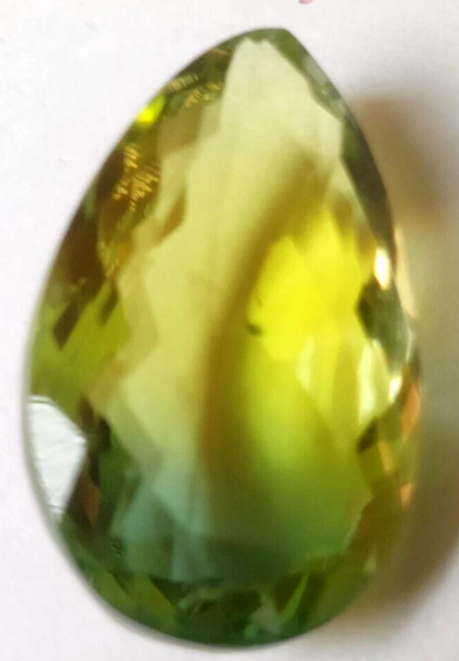 AAA+ 34.1 Ct. Large Tourmaline Pear Faceted Cut Loose Gemstone Gift for Birthday - Image 2 of 4