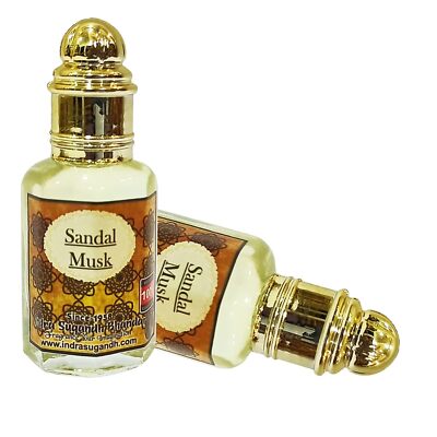 Indra Sugandh Bhandar Original Sandal Musk Roll On 12ml