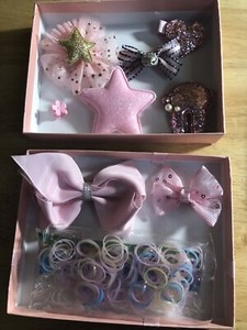 QUMY Dog Hair Clips Mixed Styles Varies Patterns Bows Pet Hair Accessories Groom