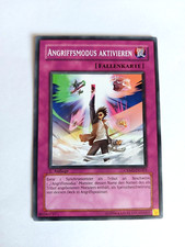 Yu-Gi-Oh!-Karte Angriffsmodus Aktivieren /CRMS-DE063/ Common/NM-Back EX/Deutsch