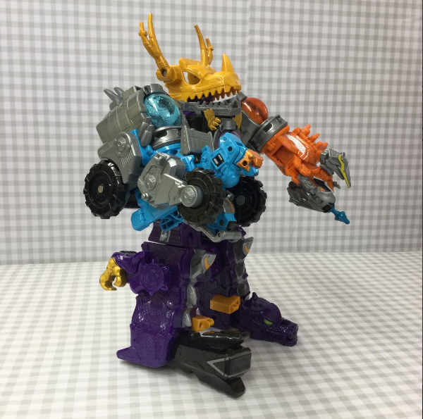 Power Rangers Cosmic Fury - DX RyuteiOh Dragon Megazord Bandai - Neuf Du Japon