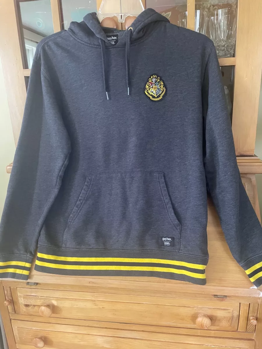 Vans Off the Wall Harry Potter Hogwarts Sz SM Hoodie Pullover Sweatshirt Mens