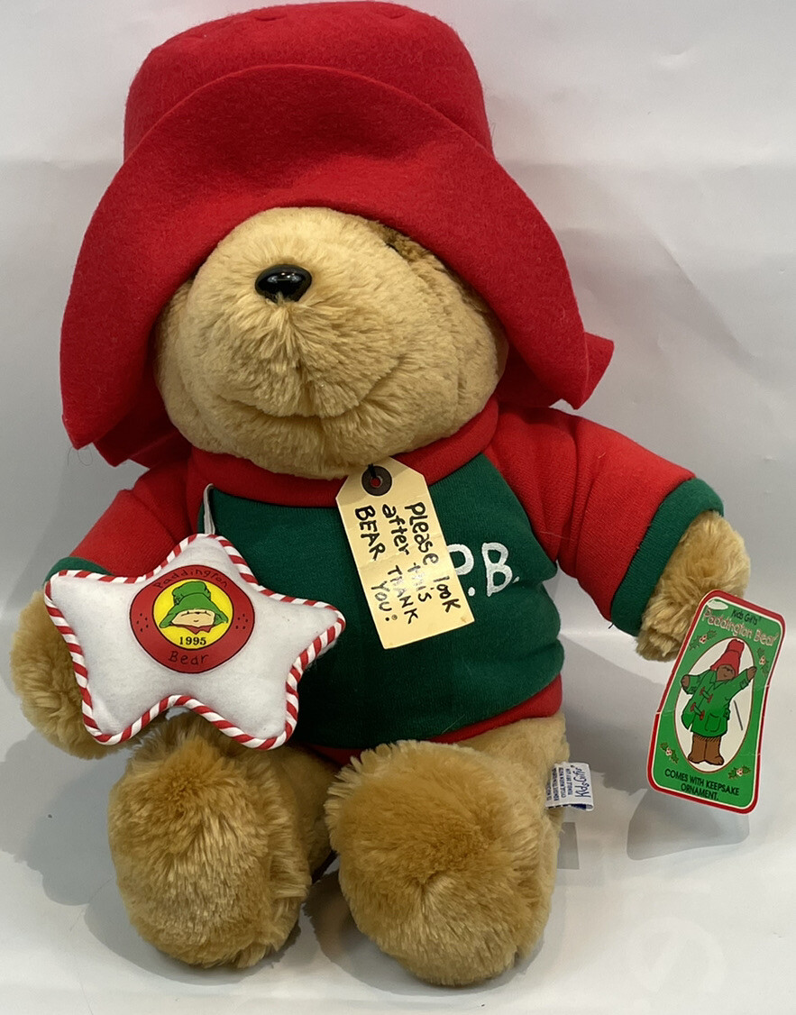 Paddington Bear Holiday with Ornament Vintage Sears Kids Gift 16