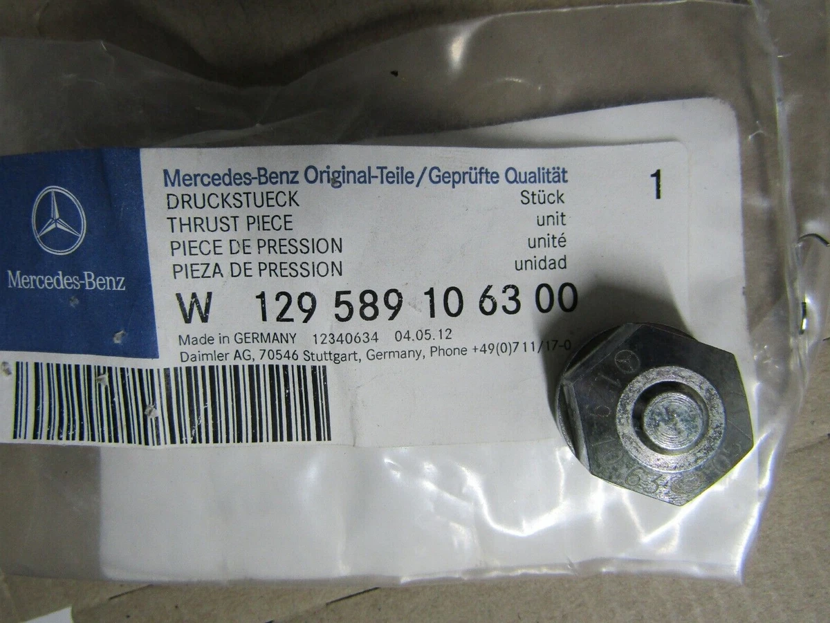 Mercedes-Benz 129589106300 THRUST PIECE for removing & install 