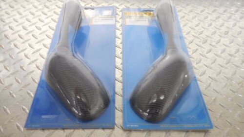 00-01 Yamaha R1 Mirrors Left and Right Mirror Set CARBON - Picture 1 of 3