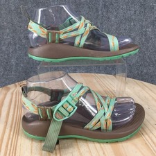 Chaco ZX/1 EcoTread Hiking Sandals Youth 4 Strappy Buckle Outdoor Multicolor