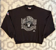 Los Angeles Raiders Vintage Apex One NFL Pro Line Crew Sweatshirt (size: XL)